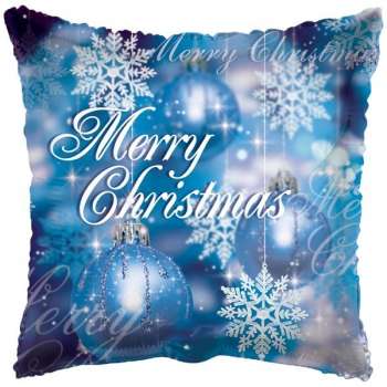 Folienballon 45cm  Marry Christmas Kissen