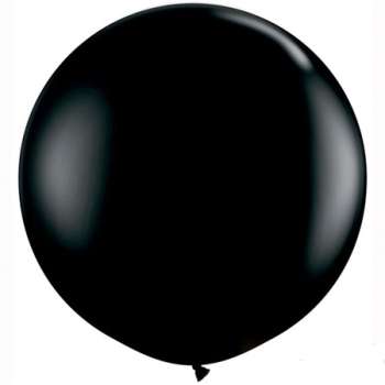 Riesenluftballon 210cm Schwarz