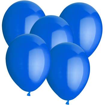 25 Luftballon-Standard- 30cm Blau