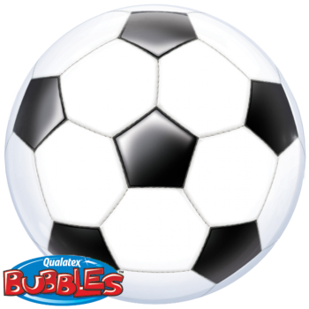 Bubbles Kunstoffballon Fußball ca. 56cm