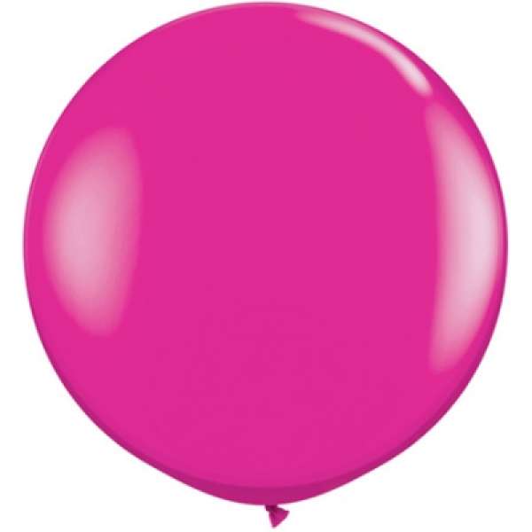 Riesenluftballon 80cm Magenta