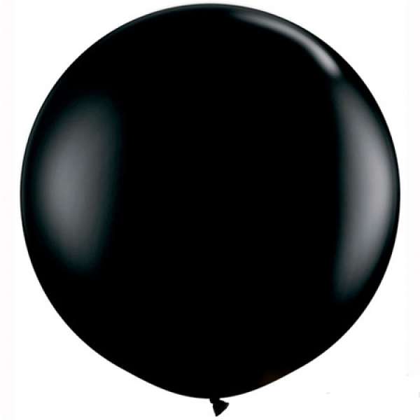 Riesenluftballon 100cm Schwarz