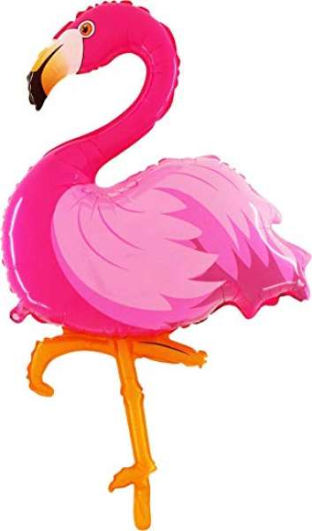 1 Folienballon  ca. 86cm  Flamingo