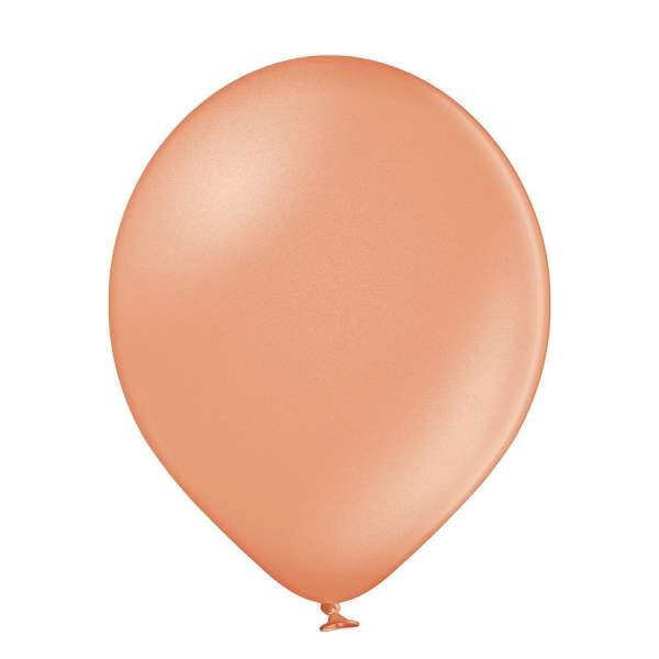 50 Luftballons 30cm Perl Rosegold