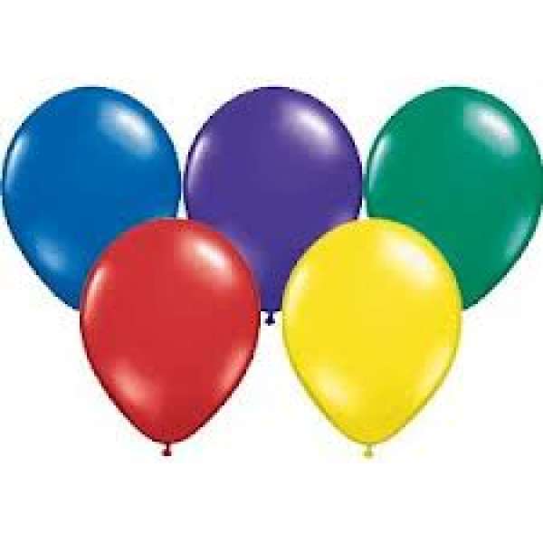 10 Riesenballone 45cm Bunt