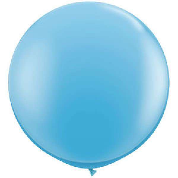 Riesenluftballon 55cm hellblau