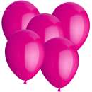 100 Luftballon-Standard- 30cm Pink