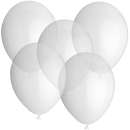 25 Luftballon-Standard- 30cm Transparent