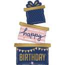 XXL Folienballon Happy Birthday Geschenk