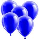 25 Luftballons 30cm Blau Perl